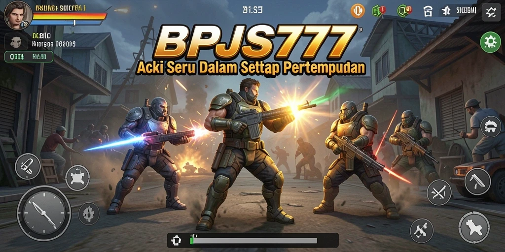 Tampilan menakjubkan dari permainan aksi BPJS777.