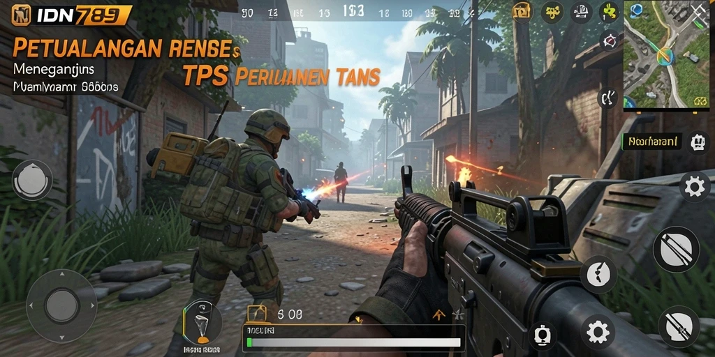 Screenshot menarik dari gameplay menegangkan IDN789.