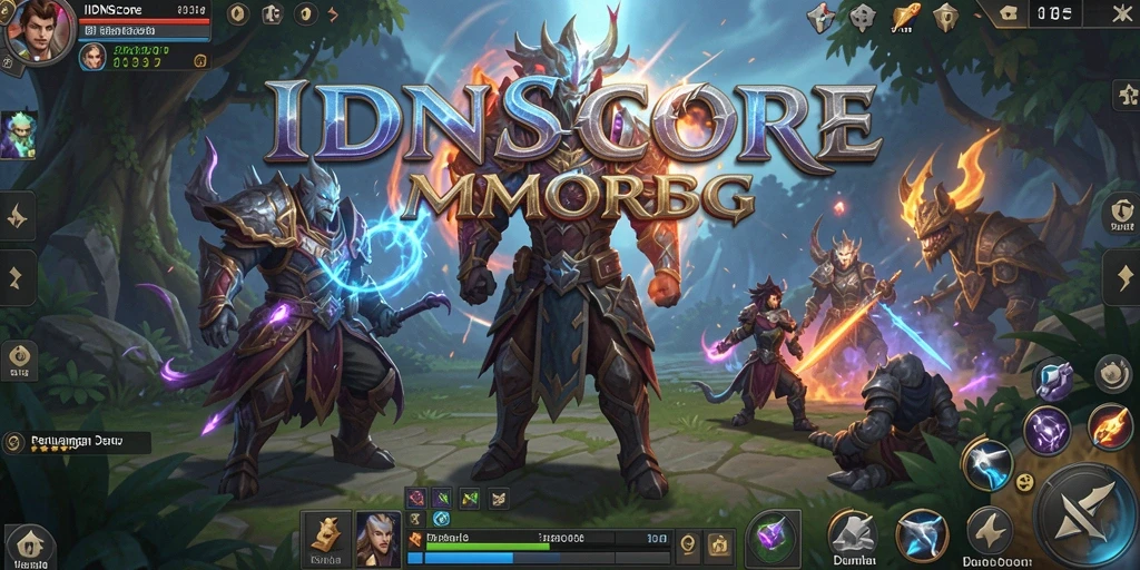 Tampilan gameplay menarik dari IDNSCORE yang penuh petualangan.