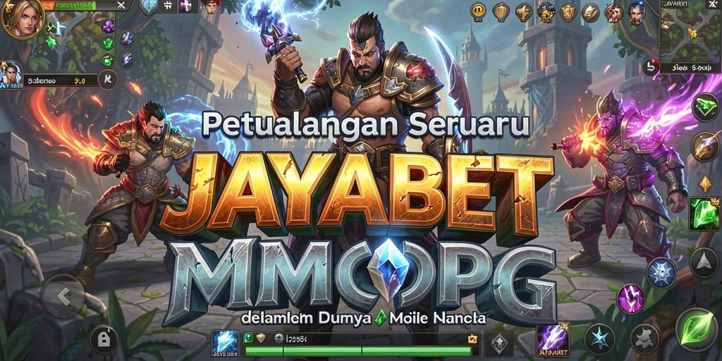 Tangkapan layar dari gameplay JAYABET yang menampilkan petualangan MMORPG yang mendebarkan.