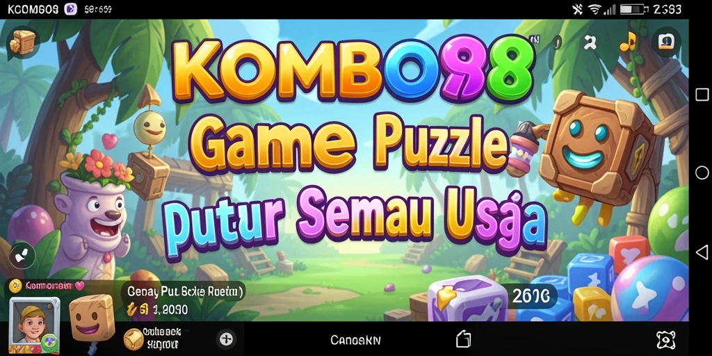 Tampilan gameplay KOMBO88 yang menarik dan menantang teka-teki.