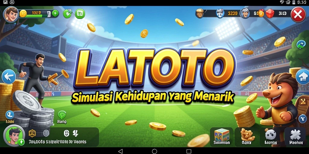 Tampilan gameplay LATOTO yang menarik dan interaktif.