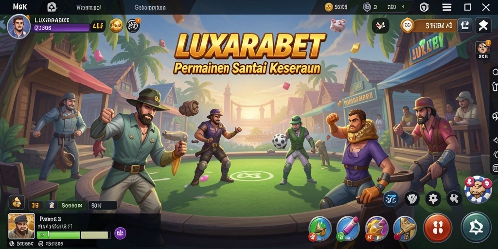 Tampilan gameplay LUXARABET dengan antarmuka yang ramah pengguna.