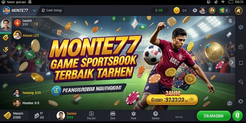 Tampilan screenshot gameplay MONTE77 yang menegangkan dan interaktif.