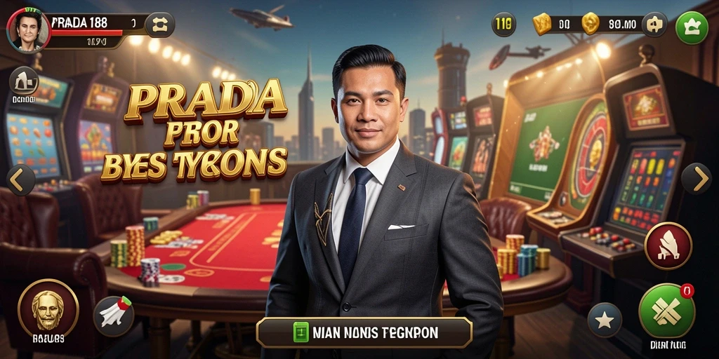 Menampilkan gameplay seru dalam membangun bisnis Tycoon.