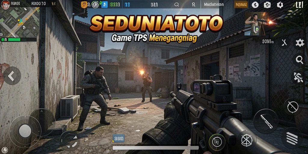 Gameplay menarik SEDUNIATOTO dalam aksi TPS.