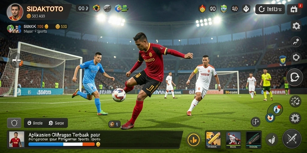 Tangkapan layar gameplay SIDAKTOTO yang menunjukkan beragam olahraga.